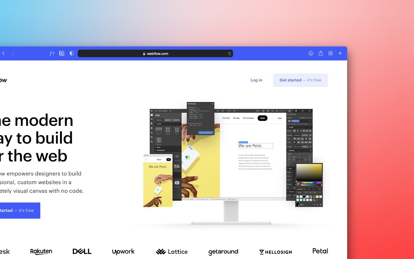 Ecran d ordinateur affichant un site web